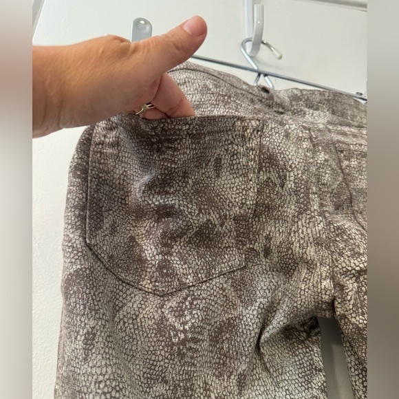 Rich & Skinny Snakeskin Print Cotton Blend Skinny Jeans, Women’s Size 27 - Picture 11 of 15